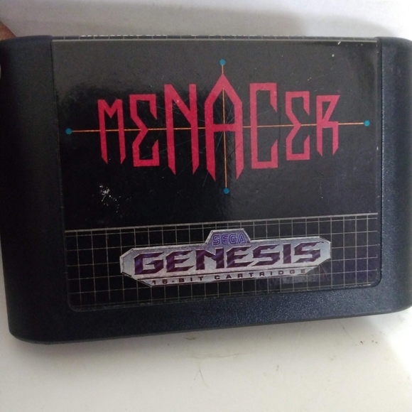 Aega Genesis Menacer 6 game Cartridge - Picture 2 of 5